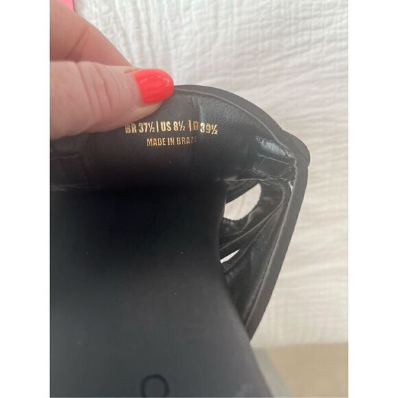 NWOB FARM Rio Sz 8.5 Rainbow Beaded Mule Vegan Tropical Vacation Boho NEW - Picture 4 of 5